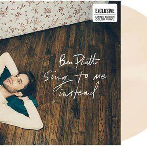 Ben Platt Sing To Me Instead LP ~ Exclusive Colored Vinyl (Bone) ~ New/Sealed!